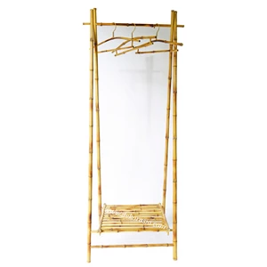 bamboo rack hanger | bamboo furniture, bambu
