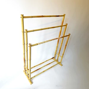 bamboo rack towel | bamboo furniture, bambu-1