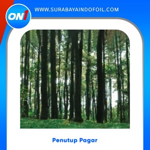 penutup pagar pinus eco uv protection surabaya-2