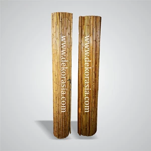 full round roll of bamboo cendani, bamboo fence wall-2