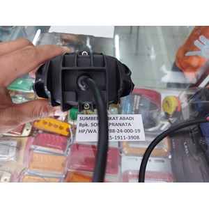 lampu sorot led spot lamp 2 titik mata 12v 24v sinar putih white light-3