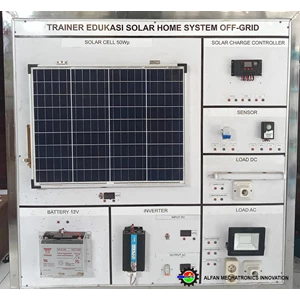 trainer edukasi solar home system off grid 50wp