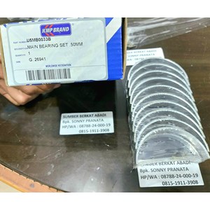 kmp u5mb0033b main bearing set - 1 kotak isi 10 pieces-2