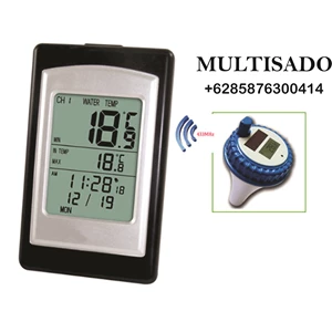 wireless solar swimming pool thermometer wt0124