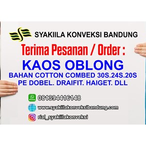 konveksi kaos sablon bandung sekolahan