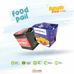 paper rice box food pail fg