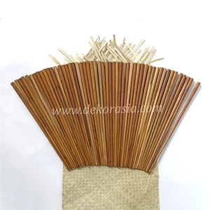 sumpit kayu jati panjang 9.5 inci - peralatan makan