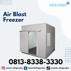air blast freezer kapasitas 0,6 ton cold storage