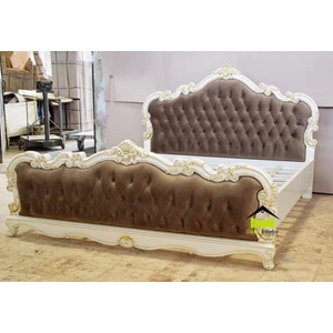 tempat tidur klasik warna cantik mordano kerajinan kayu-1