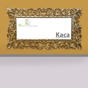 mirror dinding desain klasik modern mewah kerajinan kayu
