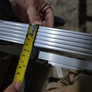 tangga aluminium teeskopik dalton ml 1008l 16 steps 5.6 m-2