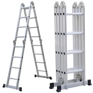 tangga aluminium mal 4x5 aluminium multipurpose ladder 4x5 steps 5.7-1