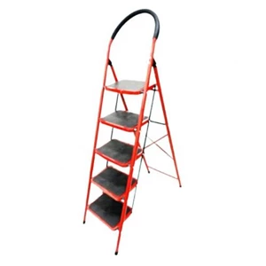 tangga aluminium sl06 denko steel household ladder 6 steps 1.45