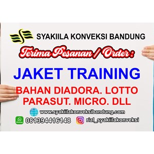 konveksi jaket training murah bandung