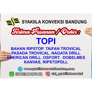konveksi topi rimba murah bandung