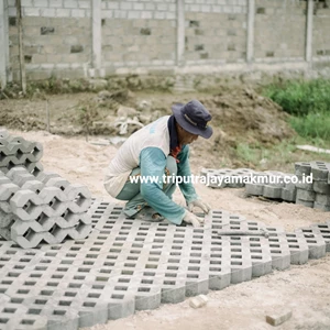 kontraktor paving block dan landscape muara badak-1