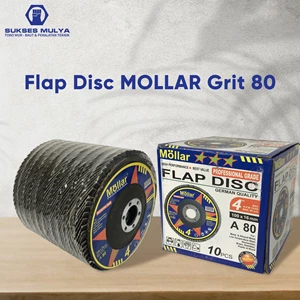 mollar flap disc 4 grit 80 amplas susun