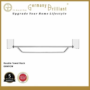 germany brilliant double towel rack gbn9cw-3