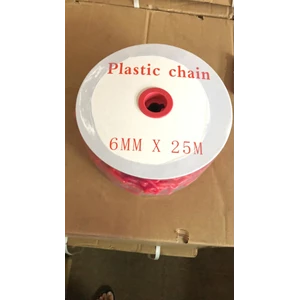 plastic chain 6mm x 25 meter / rantai plastik-1