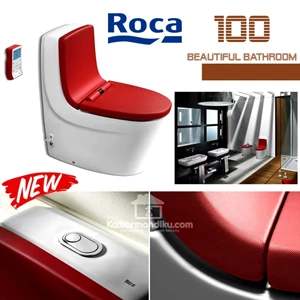 roca in wash khroma toilet premium leather seat cover ex spanyol