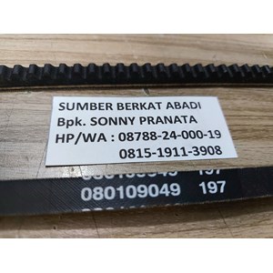 perkins v belt 080109049 fan belt 080109049 - genuine