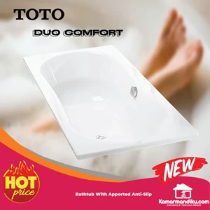 toto bathtub duo comfort tanpa hand grips