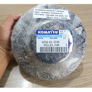 komatsu 6732-61-3740 pulley fan 6732613740 pulley 6732 61 3740 3926855