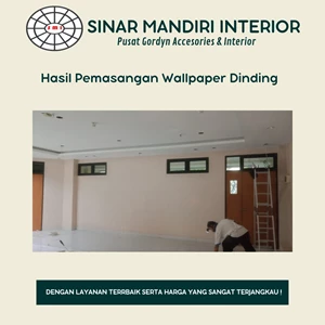 wallpaper dinding polos murah