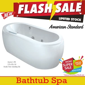 paket promo american standard bathtub spa free standing complete set-5