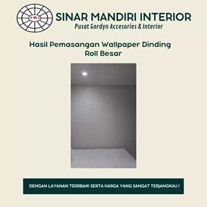 wallpaper dinding roll besar termurah
