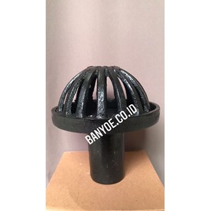 roof drain cast iron ( type rd-b mini) saringan deck ukuran 2 inch-2