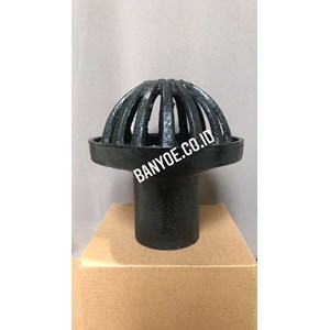 roof drain cast iron ( type rd-b mini) saringan deck ukuran 2.5 inch-3