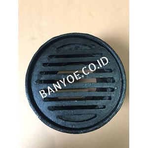 roof drain cast iron ( type rd-b mini) tutup datar ukuran 6 inch-3