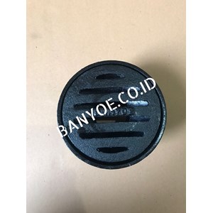 roof drain cast iron ( type rd-b mini) tutup datar ukuran 2.5 inch-1