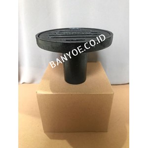 roof drain cast iron ( type rd-b mini) tutup datar ukuran 2 inch-2
