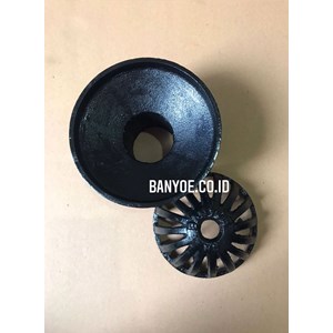 roof drain cast iron ( type rd-b mini) saringan deck ukuran 2.5 inch-1