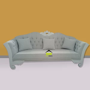 sofa ruang tamu desain terbaru mewah elegant lamosi kerajinan kayu