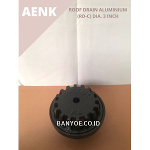 roof drain aluminium /saringan air talang aluminium (rd-c) dia. 3 inch-1