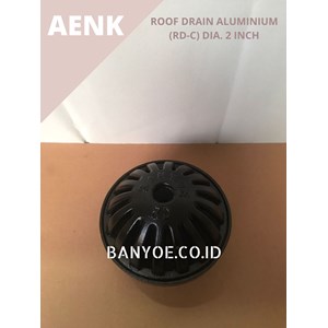 roof drain aluminium /talang air aluminium (rd-c) dia. 2 inch-1
