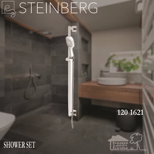 steinberg 120 1621 shower set with slide rail, hand shower 3 functions