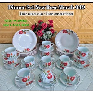 mangkok caserole keramik set-1
