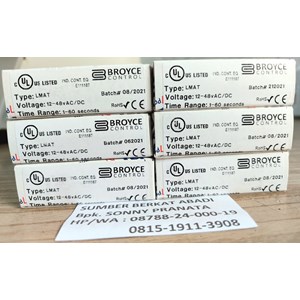 broyce lmat 12-48vac/dc multi attempt to start timer 1-60 second b8mat-2