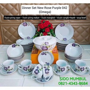 mangkok caserole keramik set