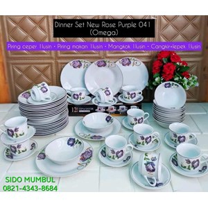 mangkok caserole keramik set-2