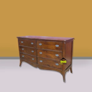 nakas minimalis warna natural cantik furniture jepara kerajinan kayu