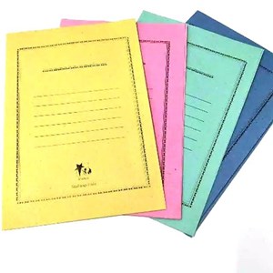 stopmap kertas warna warni