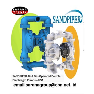 sandpiper air & gas operated double diaphragm pump pt. sarana teknik