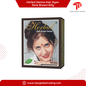 herbul henna hair dyes dark brown 60g