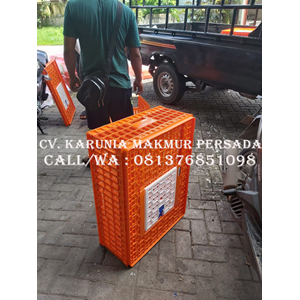 keranjang ayam cap jempol / keranjang plastik untuk ayam
