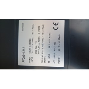 avr avc63-12a2 400hz automatic voltage regulator avc 63-12a2 400 hz